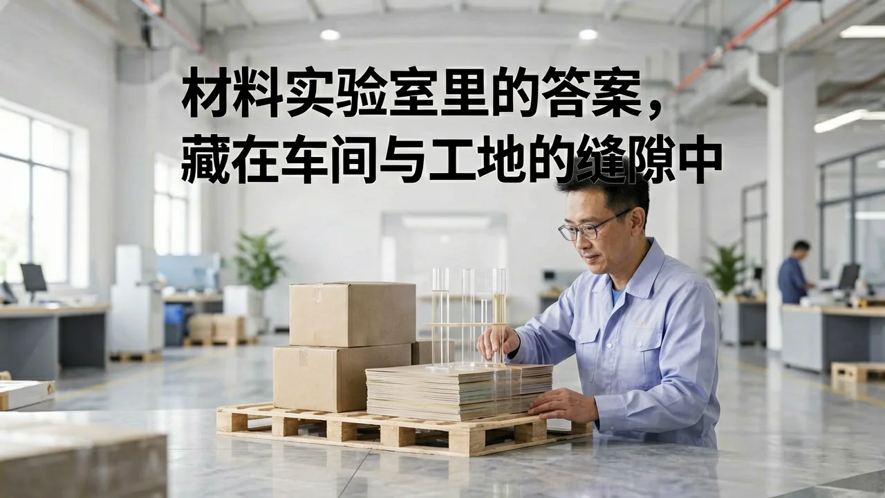 材料实验室里的答案,藏在车间与工地的缝隙中